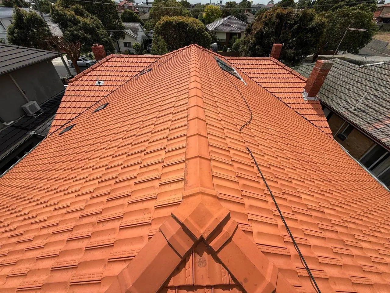 A picture of roof restoration in Melbourne, representing roof repair and restoration in by roof restoration northern suburbs