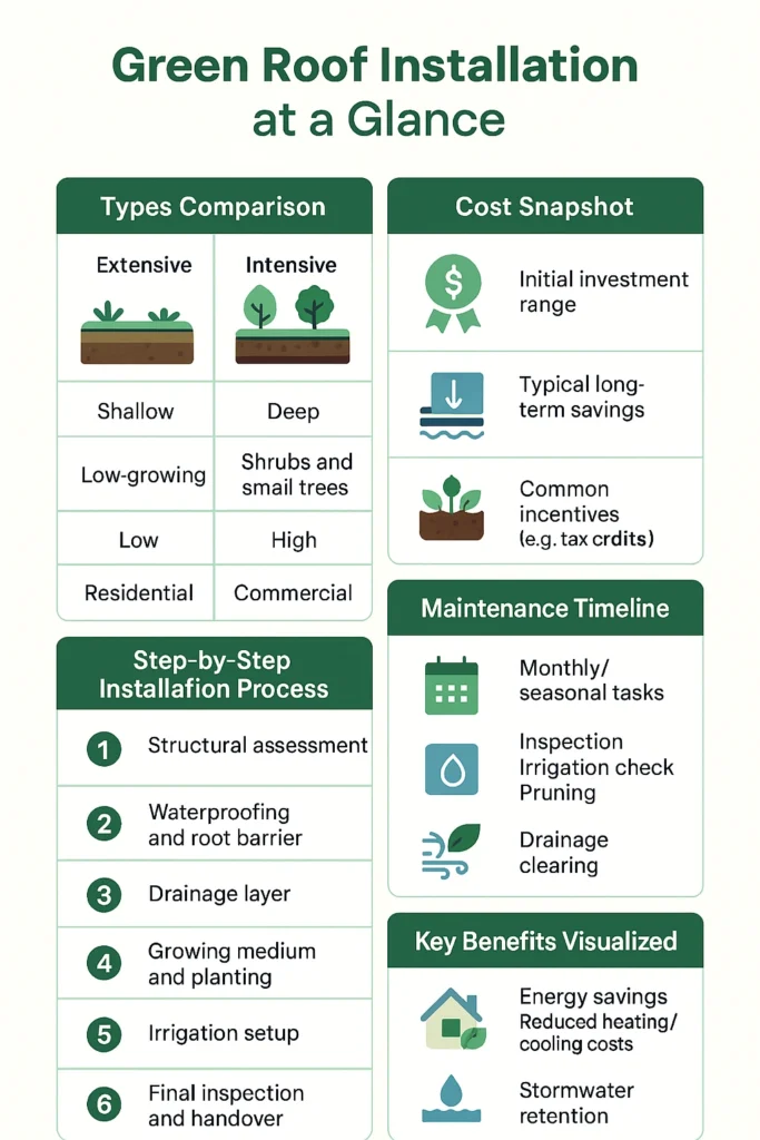 Green Roof Installation Process