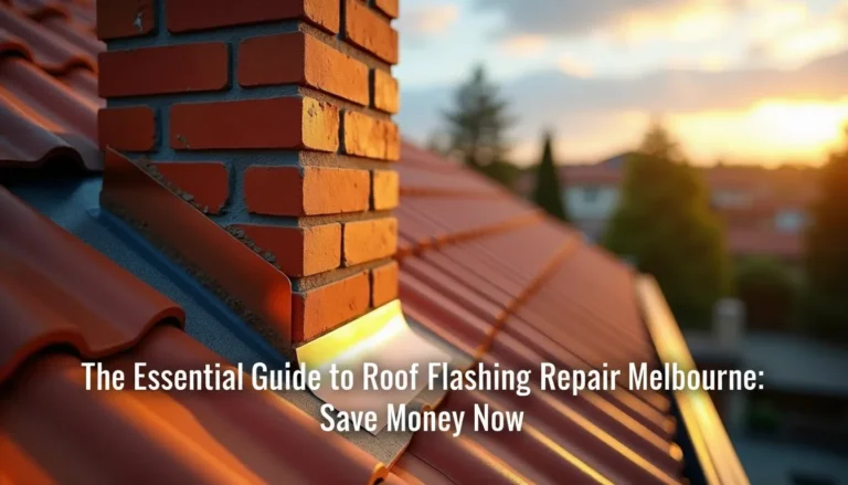 Roof Flashing Repairs Melbourne
