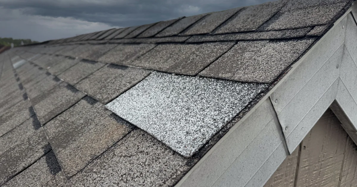 Hail Damage Roof Repair