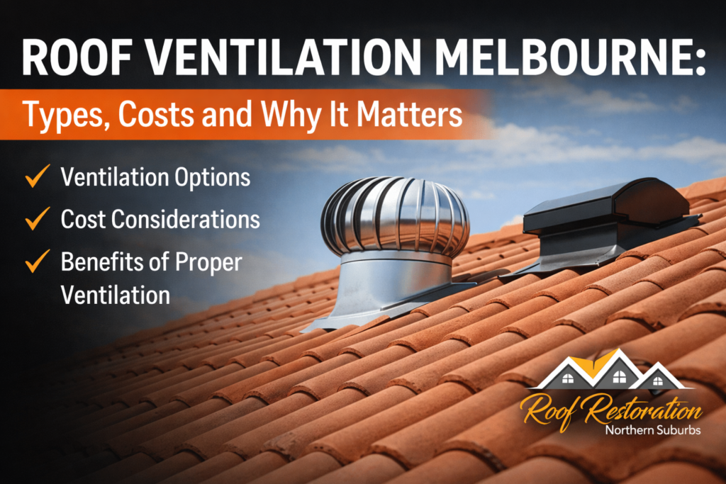 Roof Ventilation Melbourne: Types, Costs and Why It Matters
