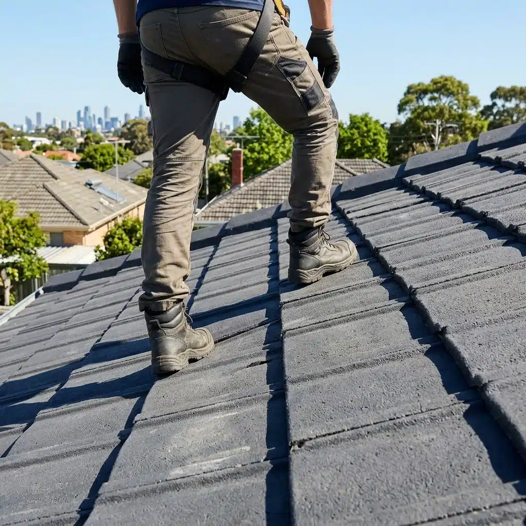 can you walk on roof tiles explanation